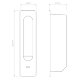 Astro Keta USB C Matt Gold Interior Reading Light