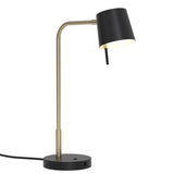 Astro Miura Desk Lamp Base USB Matt Gold Interior Table Light