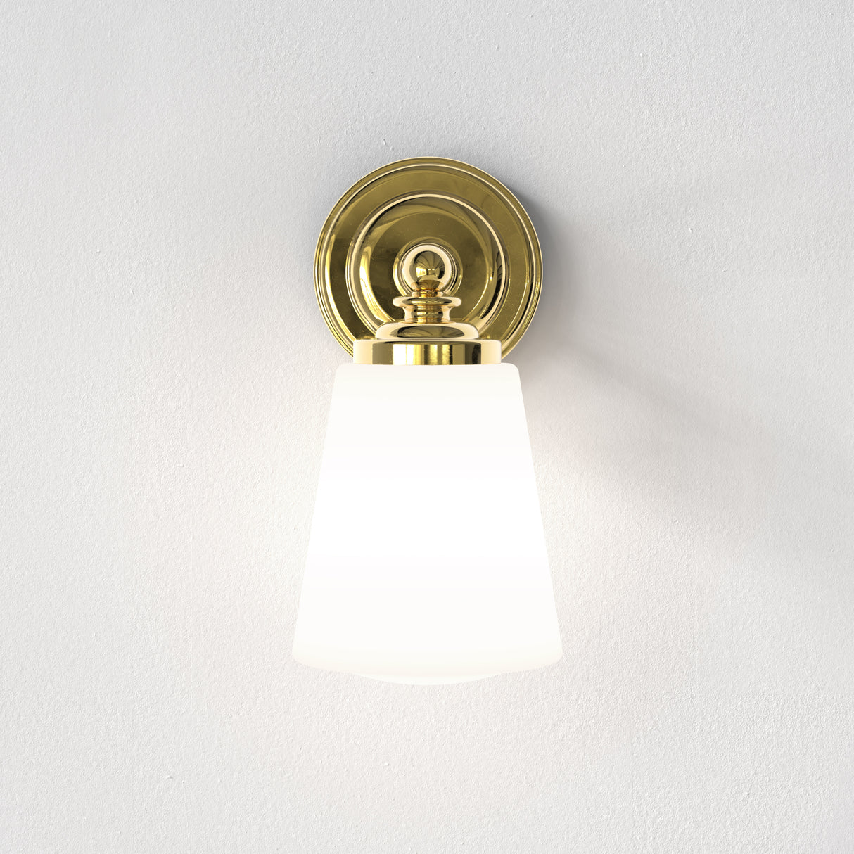 Astro Anton Polished Brass Bathroom Wall Light