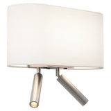 Astro Venn Reader Twin Matt Nickel Interior Combination Reader Base