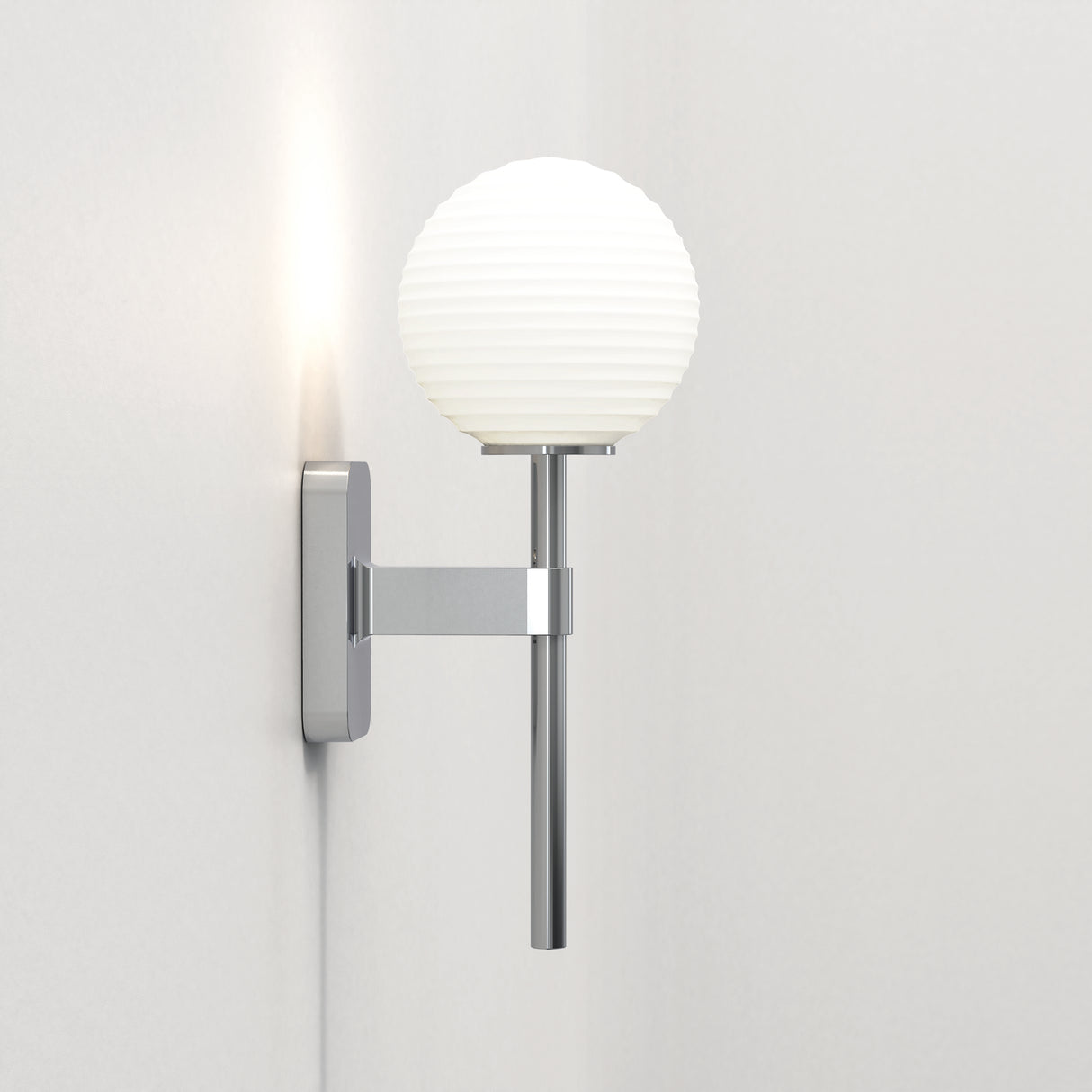 Astro Tacoma Single Polished Chrome Bathroom Wall Light