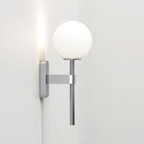 Astro Tacoma Single Polished Chrome Bathroom Wall Light