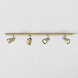 Astro Juno Four Bar Matt Brushed Brass Interior Spotlight