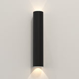 Astro Ava 400 Textured Black Outdoor Wall Light
