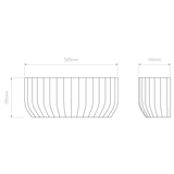 Astro Blend Plaster Interior Wall Light