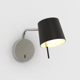 Astro Miura Swing Arm Base Matt Nickel Interior Wall Light