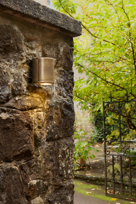 Astro Jura Single Solid Brass Outdoor Wall Light
