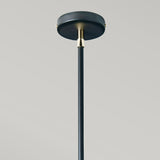 Elstead Balance 5 Light Chandelier Black