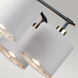 Elstead Balance 5 Light Chandelier Black