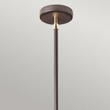 Elstead Balance 5 Light Chandelier Brown
