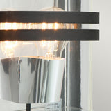 Norlys Basel Wall Light- Black With Clear Glass