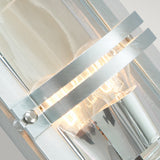 Norlys Basel Wall Light - Galvanised With Clear Glass