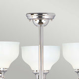 Elstead Cheadle 3 Light Semi-Flush