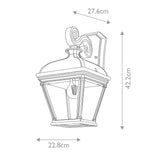 Elstead Bayview 1 Light Large Wall Lantern