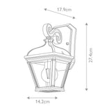 Elstead Bayview 1 Light Small Wall Lantern
