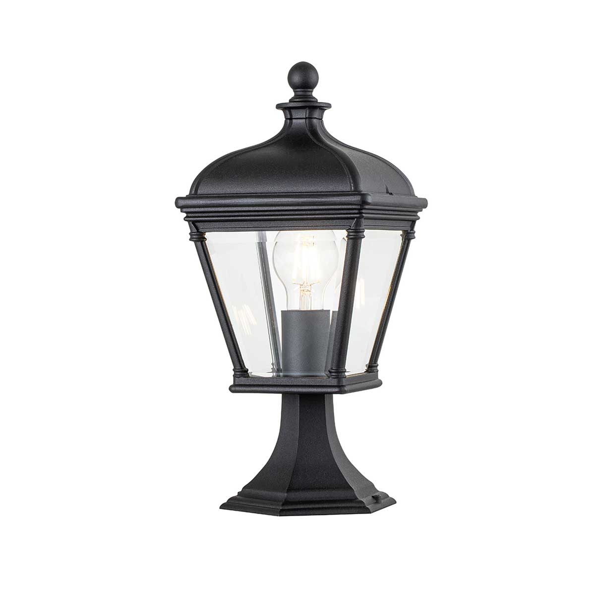 Elstead Bayview 1 Light Medium Pedestal Lantern