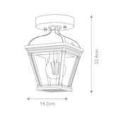 Elstead Bayview 1 Light Porch Lantern