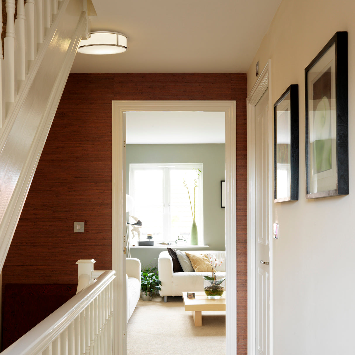 Astro Mashiko Round 230 Polished Chrome Bathroom Ceiling Light