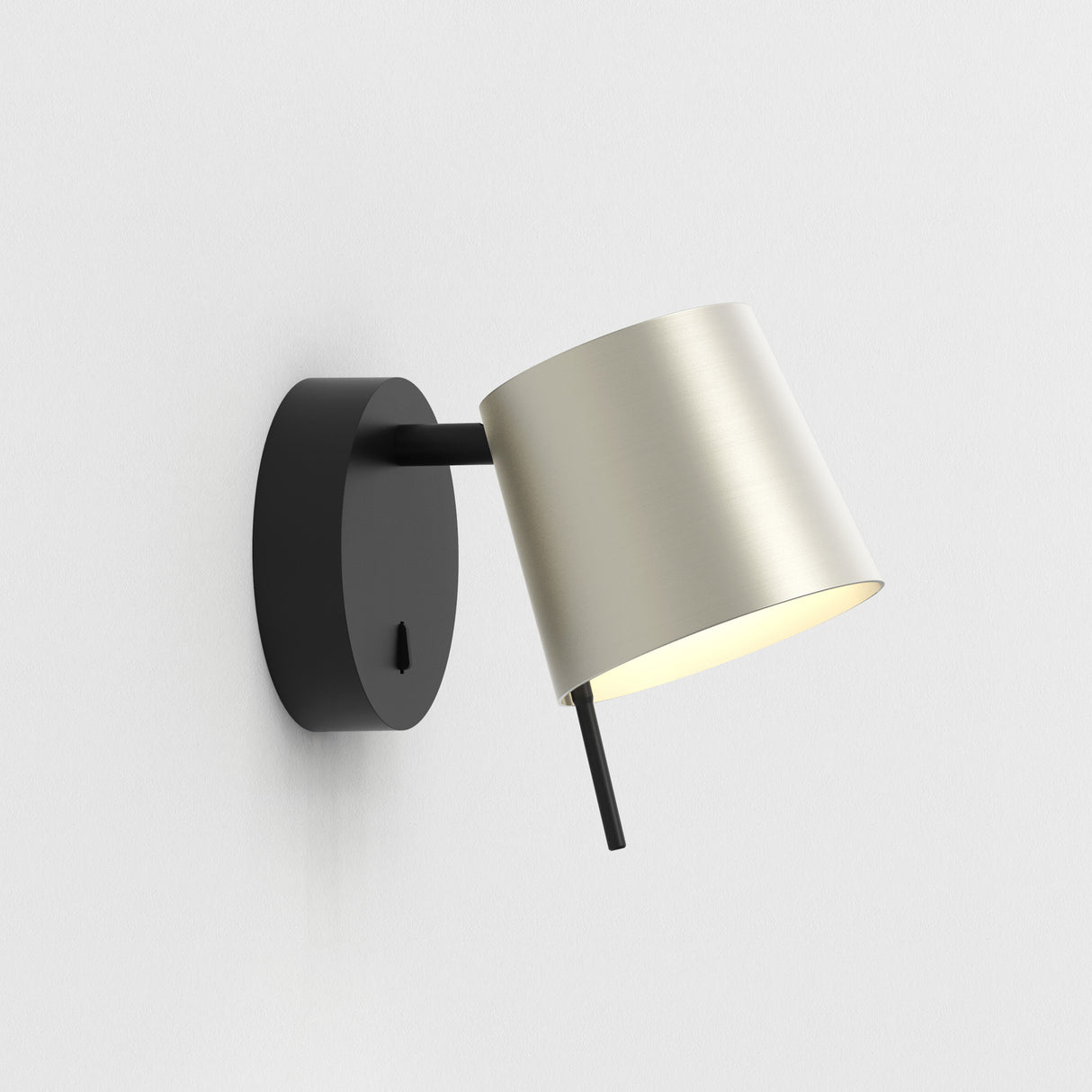 Astro Miura Wall Base Matt Black Interior Wall Light