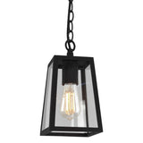 Astro Calvi Pendant 215 Textured Black Outdoor Pendant Light
