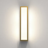 Astro Salerno Natural Brass Outdoor Wall Light