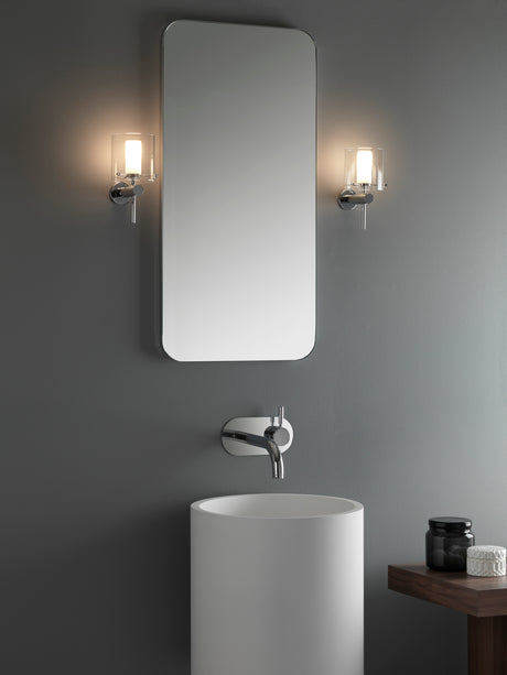 Astro Arezzo Wall Polished Chrome Bathroom Wall Light