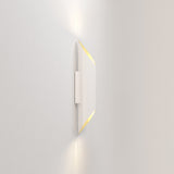 Astro Ako 420 Phase Matt White/Gold Interior Wall Light