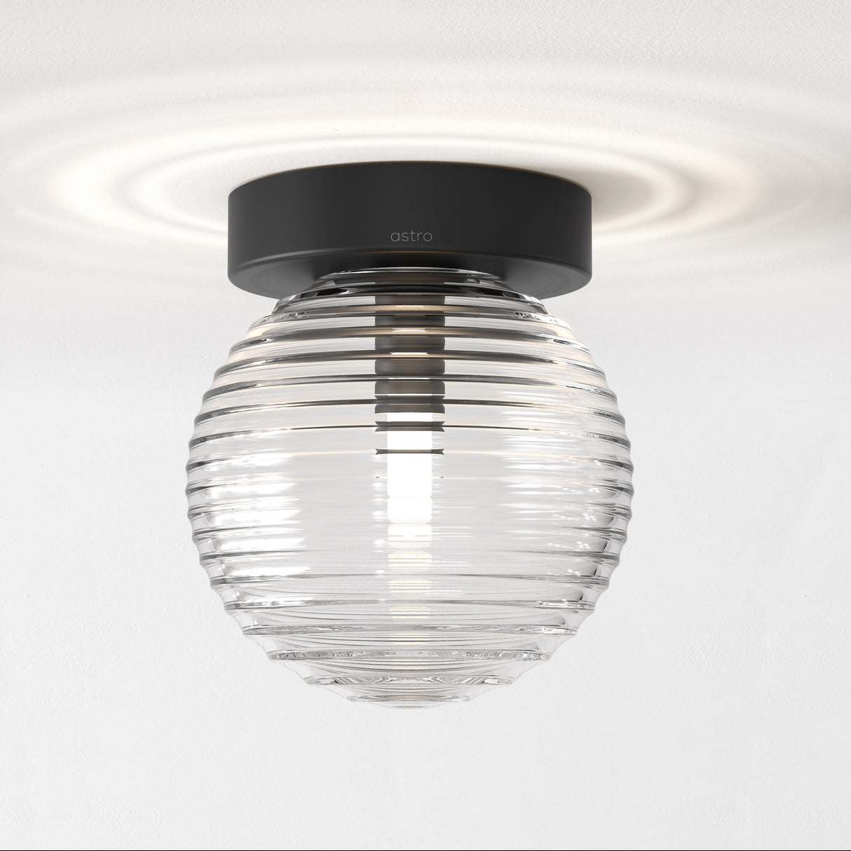 Astro Tacoma Surface Matt Black Bathroom Wall/Ceiling