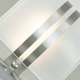 Norlys Bern 1 Light Wall Lantern - Stainless Steel With Frosted Glass