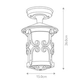 Elstead Hereford 1 Light Lantern