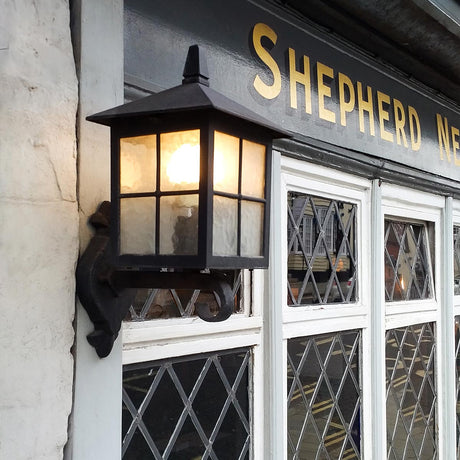 Elstead Winchester 1 Light Wall Up Lantern
