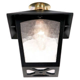 Elstead York 1 Light Flush Porch Lantern