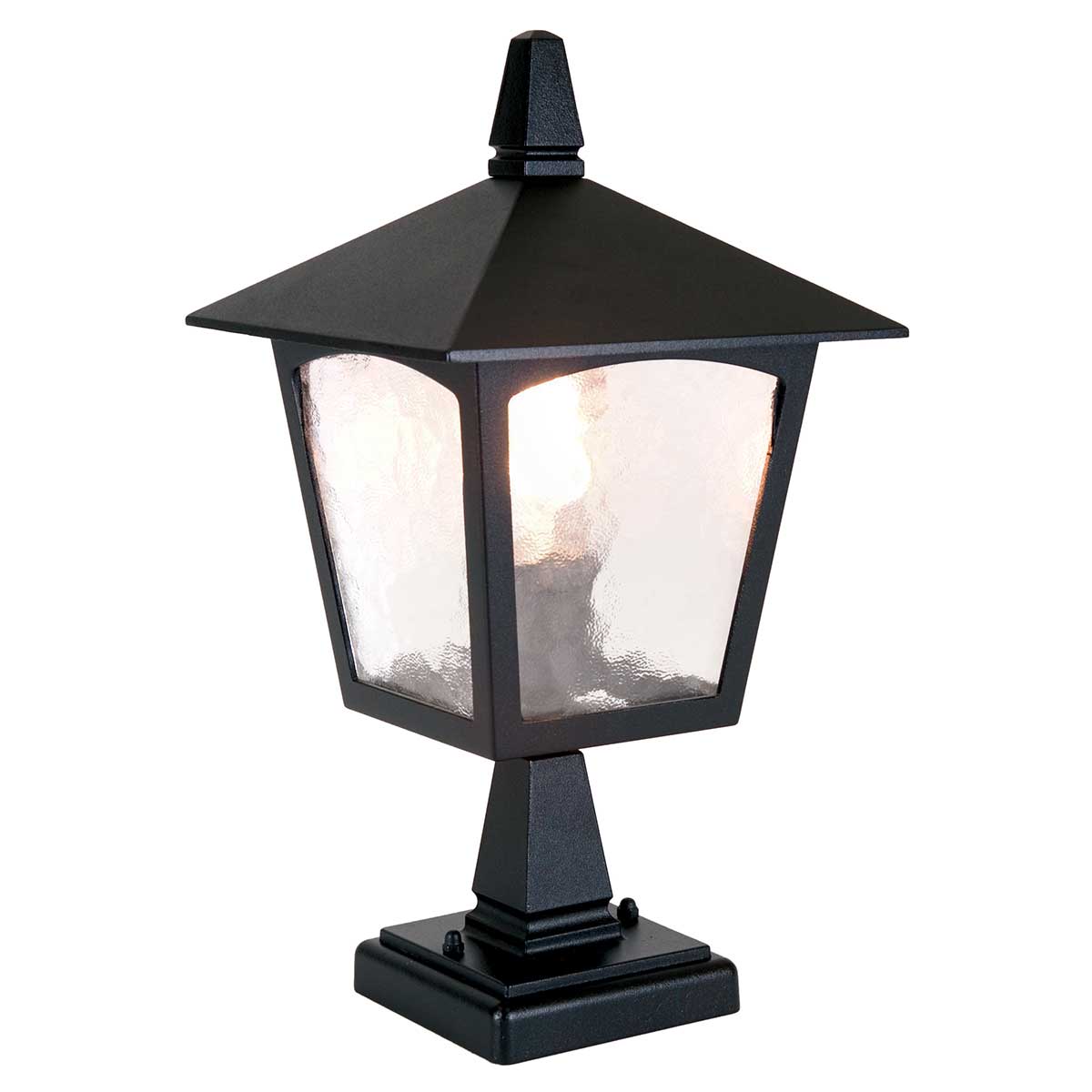 Elstead York 1 Light Pedestal Lantern