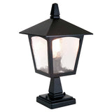 Elstead York 1 Light Pedestal Lantern