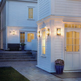 Norlys Boden 1 Light Wall Light - Black With Clear Polycarbonate