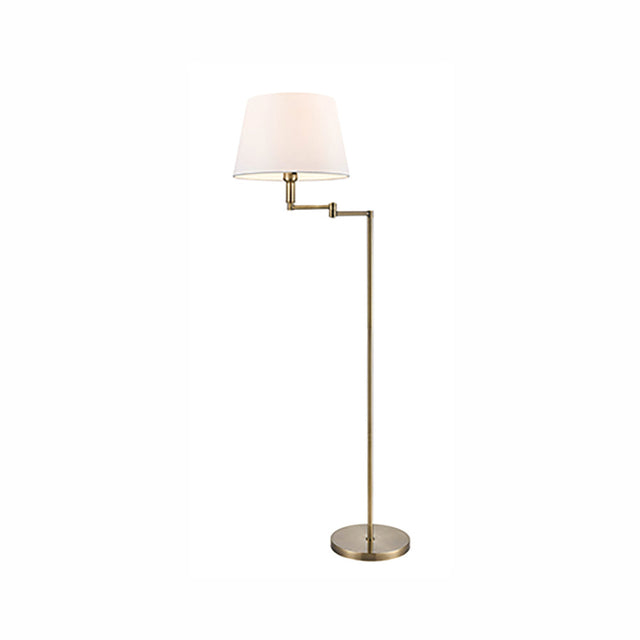 Brick Lane Arundel Swing Floor Lamp Bronze with Shade –  from Amos Lighting + Home