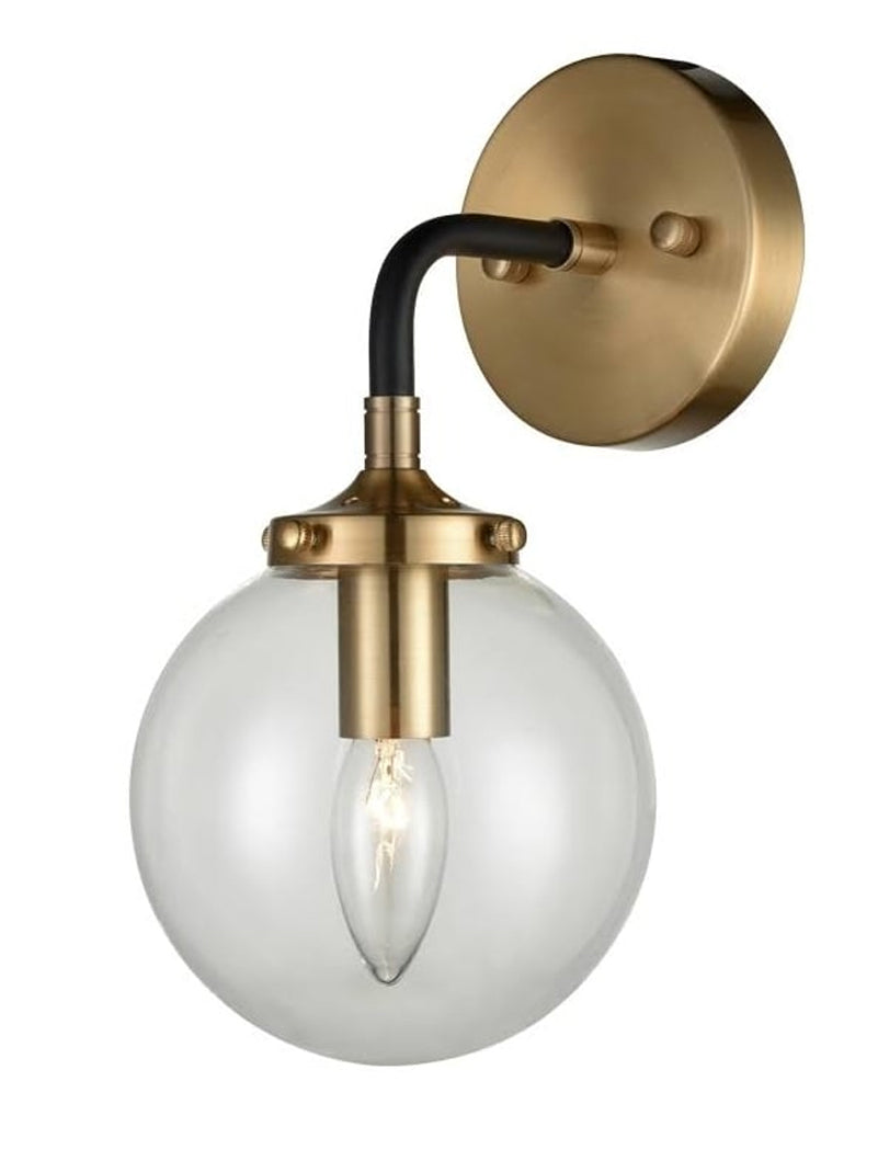 Brick Lane Astrix Wall Light Antique Gold –  from Amos Lighting + Home