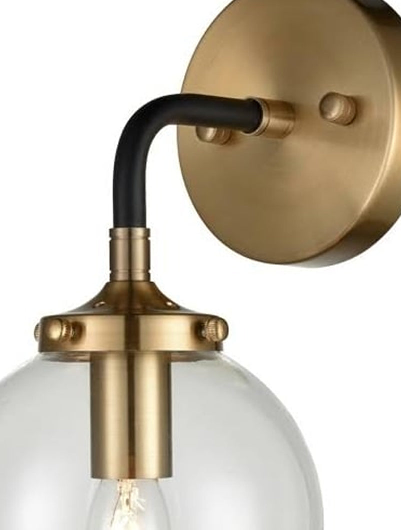 Brick Lane Astrix Wall Light Antique Gold –  from Amos Lighting + Home