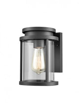 Brick Lane Benn Outdoor Lantern Wall Light Charcoal IP44 –  from Amos Lighting + Home