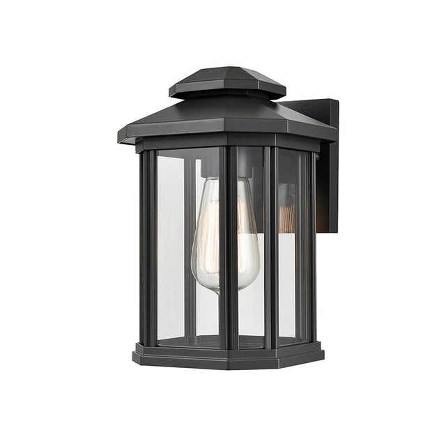 Brick Lane Blomfield Outdoor Wall Light Charcoal IP44 –  from Amos Lighting + Home