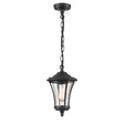 Brick Lane Charlwood Outdoor Lantern Charcoal IP44 –  from Amos Lighting + Home