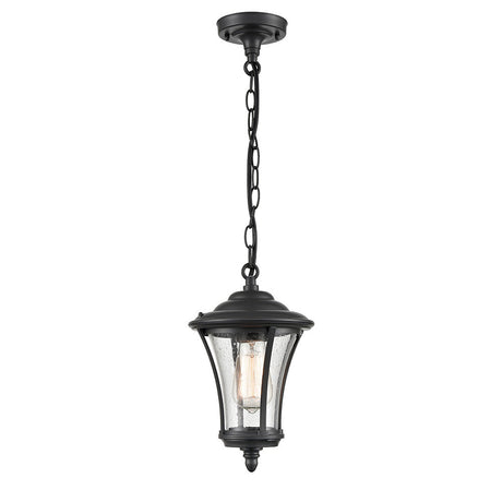 Brick Lane Charlwood Outdoor Lantern Charcoal IP44 –  from Amos Lighting + Home