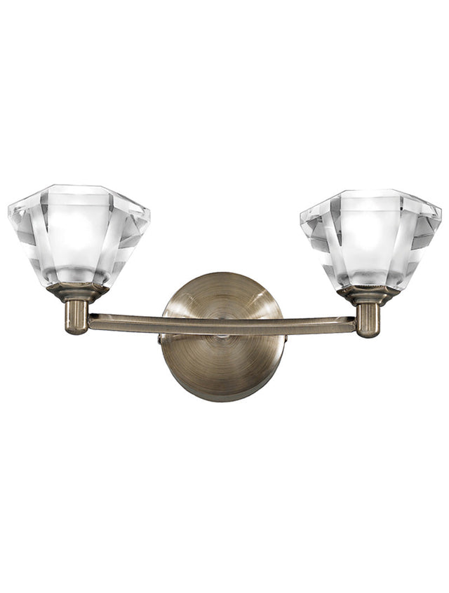 Brick Lane Crystal Wall Light Antique Bronze –  from Amos Lighting + Home