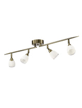 Brick Lane Edged 4 Bar Spotlight Antique Bronze –  from Amos Lighting + Home