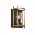 Brick Lane Egbert Wall Light Black and Gold –  from Amos Lighting + Home