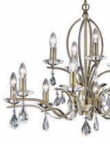 Brick Lane Gem 12 Light Chandelier Antique Bronze –  from Amos Lighting + Home