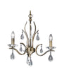 Brick Lane Gem 3 Light Chandelier Antique Bronze –  from Amos Lighting + Home