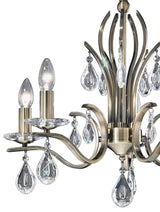 Brick Lane Gem 5 Light Chandelier Antique Bronze –  from Amos Lighting + Home