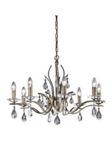 Brick Lane Gem 8 Light Chandelier Antique Bronze –  from Amos Lighting + Home