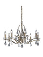 Brick Lane Gem 8 Light Chandelier Antique Bronze –  from Amos Lighting + Home